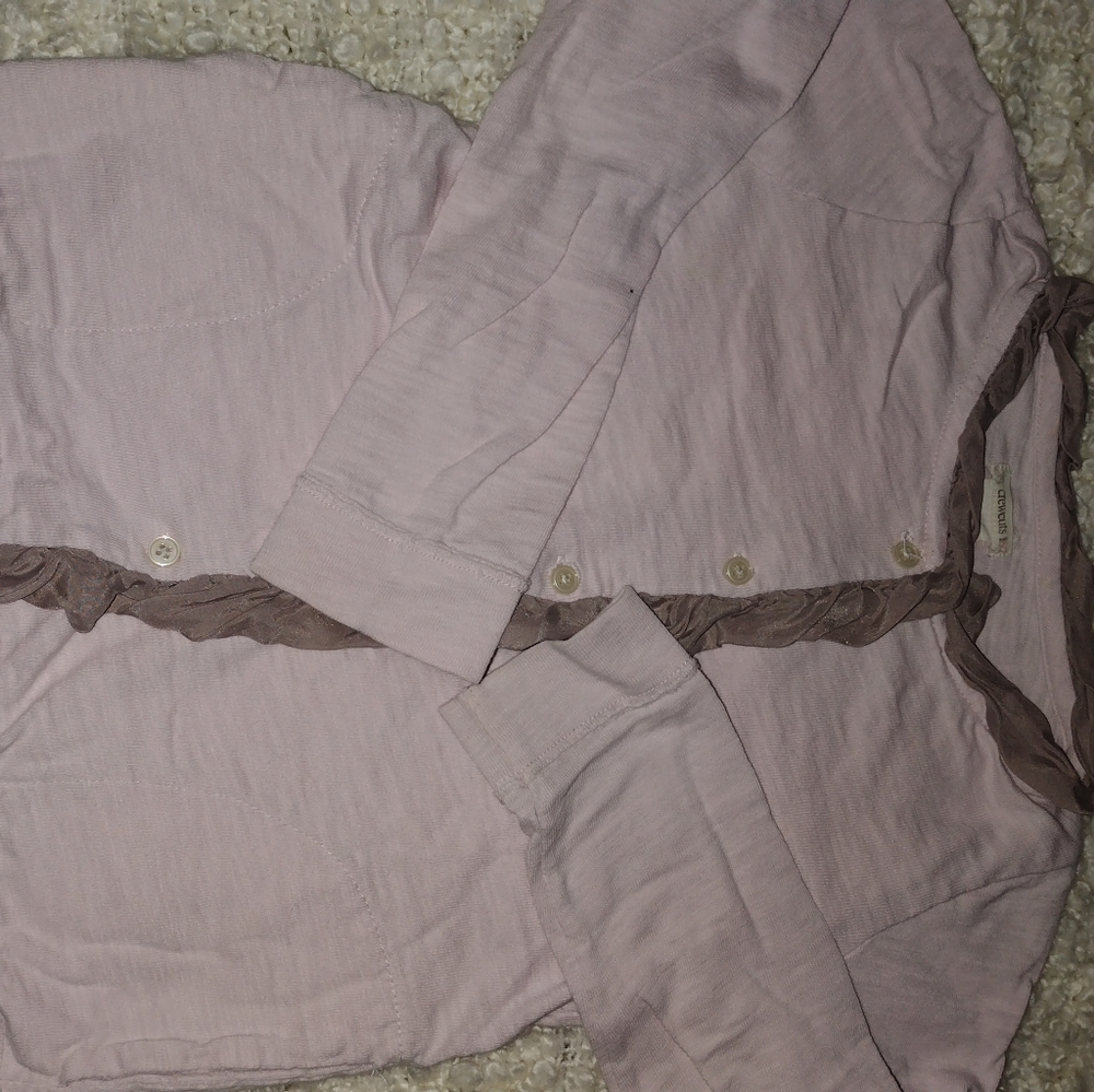 Crewcuts cotton ruffle cardigan